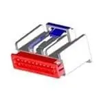 Produktfoto 1 von Molex 30700 Kfz-Steckverbinder, Kfz-Steckverbinder, Buchse, 16-polig, Natur / 2-reihig