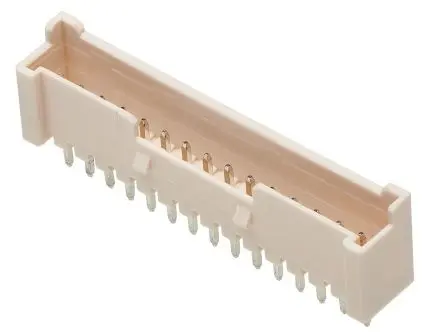 Molex 35362 Stift für Leiterplatten-Stiftleiste Vertikal, 14-polig / 1-reihig, Raster 2 mm Raster Durchsteckmontage,