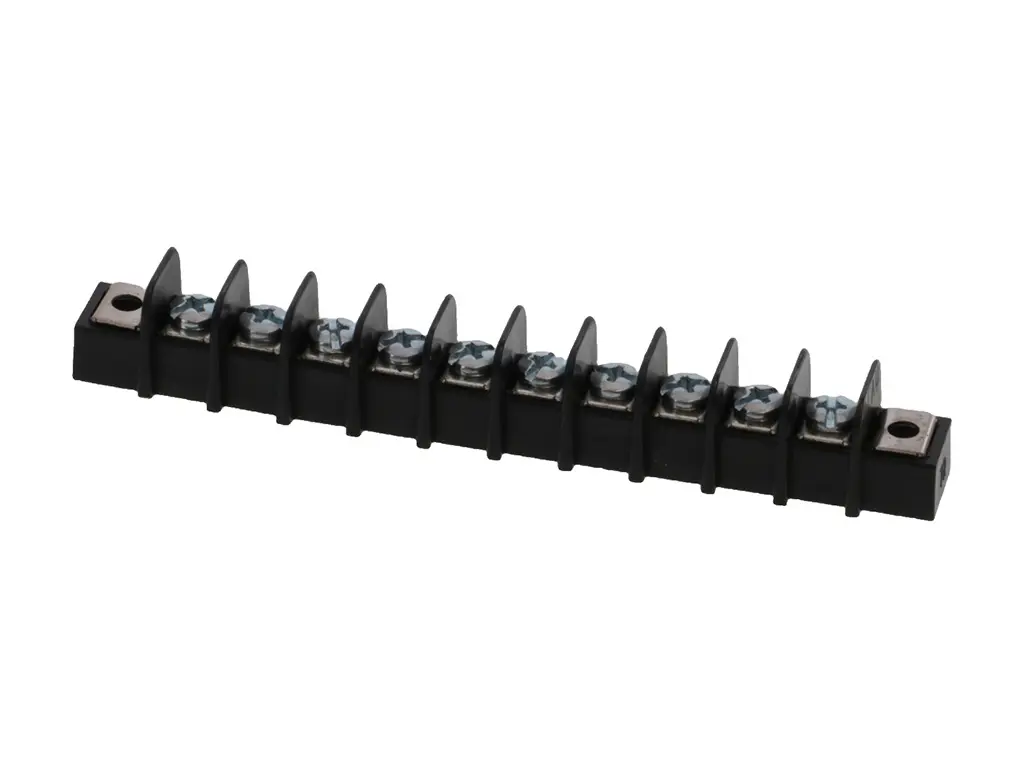 Produktfoto 1 von Molex Klemmstreifen Horizontal Messing 1-reihig 15A, Raster 9.53 mm, 300 V Zinn