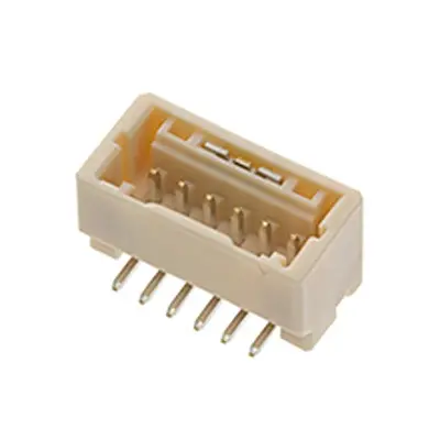 Produktfoto 1 von Molex 201201 Leiterplattenleiste Vertikal, 4-polig / 1-reihig, Raster 2 mm Raster Oberfläche, Ummantelt