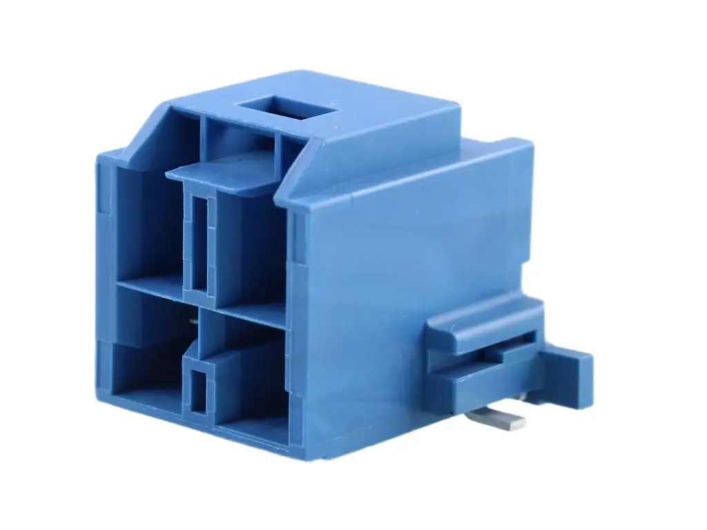 Produktfoto 1 von Molex 203555 Leiterplattenleiste gewinkelt, 4-polig / 2-reihig, Raster 6.5 mm Raster Oberfläche, Ummantelt