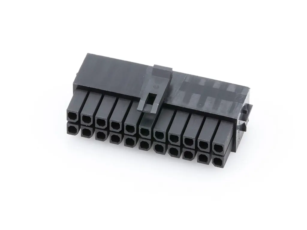 Produktfoto 1 von Molex 206461 Buchse Gehäuse und Stecker 3 mm, 22-polig / 2-reihig Gerade