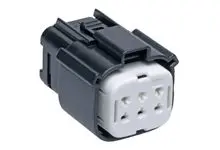 Produktfoto 1 von Molex 19418 Steckverbindergehäuse Gehäuse, Buchse, 6-polig, Schwarz / 2-reihig