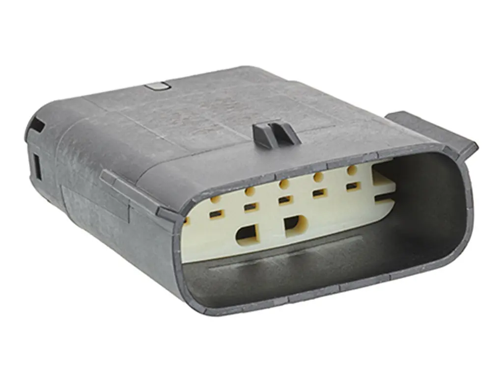 Molex 33481 Steckverbindergehäuse Gehäuse, Stecker, 6-polig, Schwarz / 1-reihig