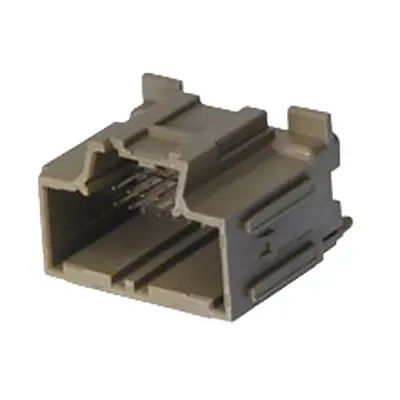 Produktfoto 1 von Molex 34690 Header, Kopfzeile, Stecker, 20-polig, Braun / 2-reihig, 10A