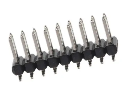 Produktfoto 1 von Molex 71308 Leiterplattenleiste Vertikal, 18-polig / 2-reihig, Raster 2.54 mm Raster Oberfläche, Unisoliert