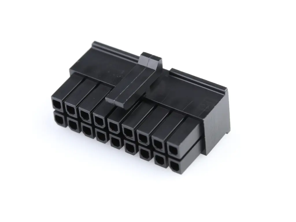 Produktfoto 1 von Molex 43025 Buchse Gehäuse und Stecker 3 mm, 18-polig / 2-reihig Gerade