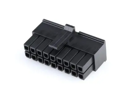 Produktfoto 1 von Molex 43025 Buchse Steckverbindergehäuse 3 mm, 18-polig / 2-reihig Gerade