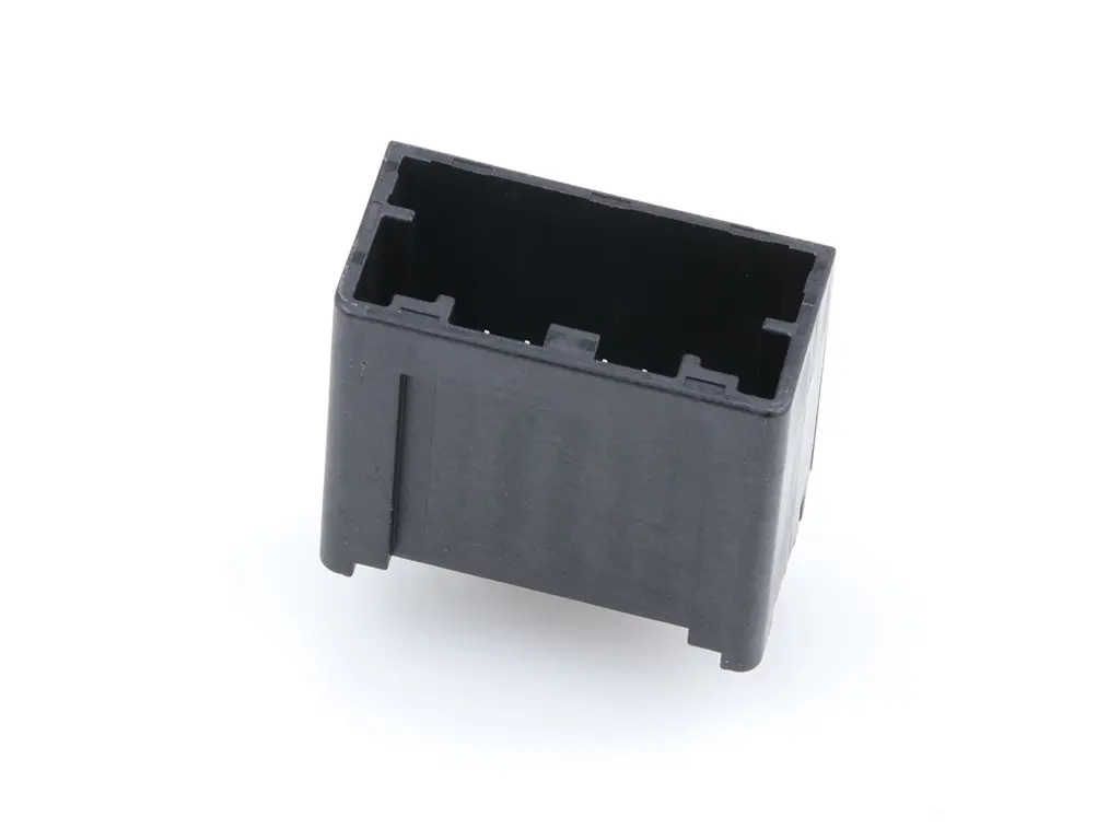 Produktfoto 1 von Molex 34825 Header, Kopfzeile, Stecker, 12-polig, Schwarz / 2-reihig, 4A