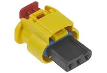 Produktfoto 1 von Molex 34900 Steckverbindergehäuse Gehäuse, Buchse, 3-polig, Gelb / 1-reihig