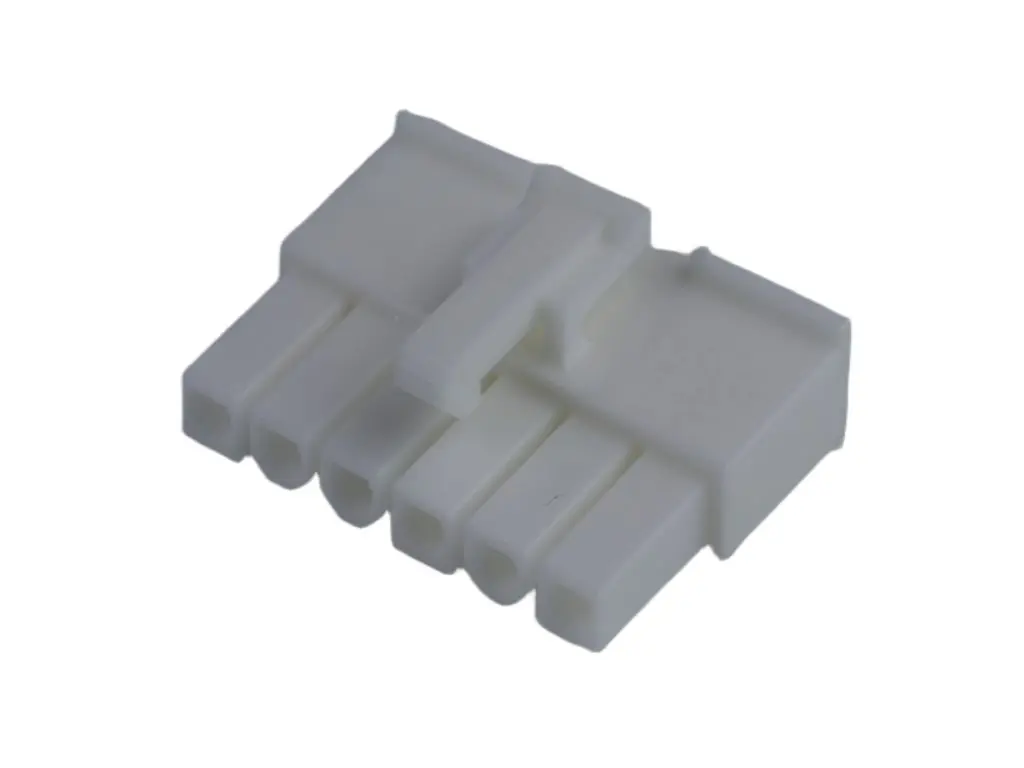 Produktfoto 1 von Molex 5557 Buchse Gehäuse und Stecker 4.20 mm, 6-polig / 1-reihig Gerade