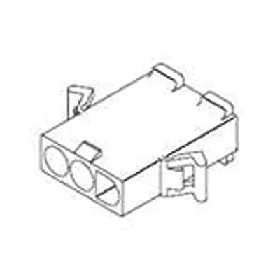 Produktfoto 1 von Molex 3191 Stecker Gehäuse und Stecker 6.70 mm, 4-polig / 1-reihig Gerade