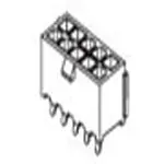 Produktfoto 1 von Molex 5569 Leiterplatten-Stiftleiste gewinkelt, 18-polig / 2-reihig, Raster 4.2mm, Ummantelt