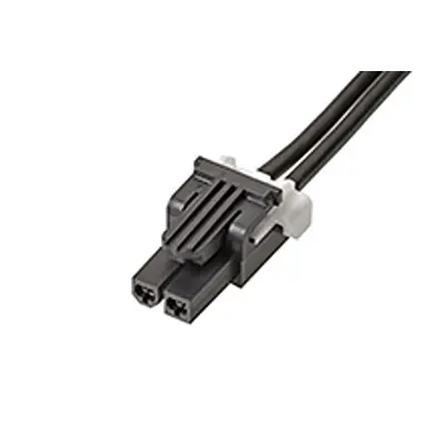 Molex 2 145135 Konfektioniertes Netzkabel Mini-Fit TPA2 2 / Mini-Fit TPA2 Buchse / Buchse, 1 m