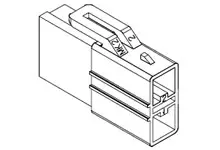 Produktfoto 1 von Molex 35181 Stecker Gehäuse und Stecker 8 mm, 2-polig / 2-reihig Gerade