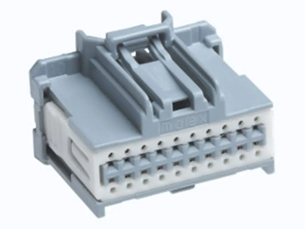 Produktfoto 1 von Molex 34729 Steckverbindergehäuse Gehäuse, Buchse, 8-polig, Grau / 2-reihig