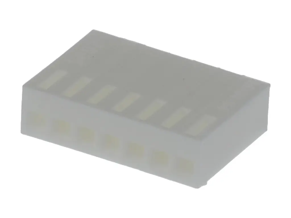 Produktfoto 1 von Molex 2695 Buchse Gehäuse und Stecker 2.54 mm, 7-polig / 1-reihig Gerade