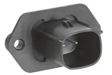 Produktfoto 1 von Molex 19428 Header, Kopfzeile, Stecker, 2-polig, Schwarz / 1-reihig, 18A