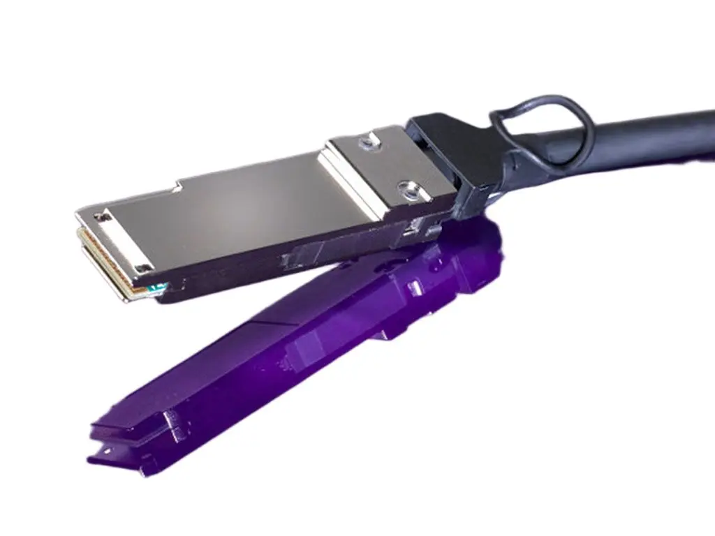 Produktfoto 1 von Molex 1110 Ethernet-Kabel, 3 m Stecker, A Gerade Stecker, B QSFP Abgeschirmt