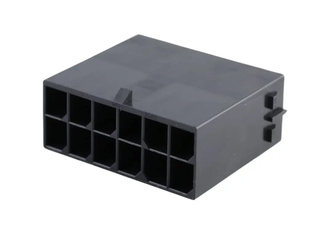 Produktfoto 1 von Molex 105411 Stecker Gehäuse und Stecker 5.70 mm, 12-polig / 2-reihig Gerade