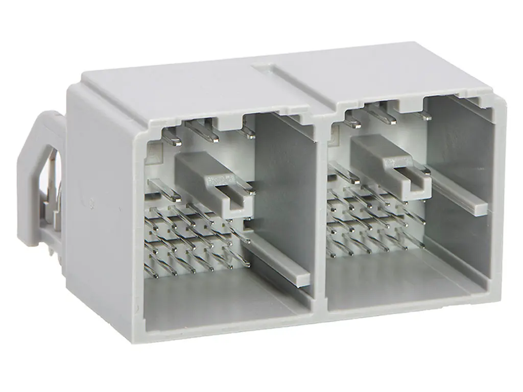 Produktfoto 1 von Molex 160013 Header, Kopfzeile, Stecker, 56-polig, Grau / 5-reihig