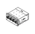 Produktfoto 1 von Molex Steckbarer E/A-Steckverbinder ZSFP+ Buchse, 8-fach 160-polig