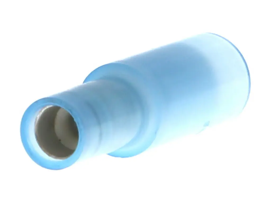 Produktfoto 1 von Molex 19039 Spleißverbinder, Geschlossenes Endstück, Blau Isoliert, Ø 3.96 mm Zinn, 14 AWG max.