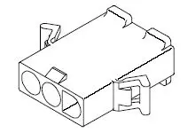 Produktfoto 1 von Molex 3191 Stecker Gehäuse und Stecker 6.7 mm, 4-polig / 1-reihig Gerade