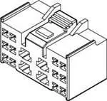Produktfoto 1 von Molex 35519 Buchse Gehäuse und Stecker, 12-polig / 3-reihig Gerade