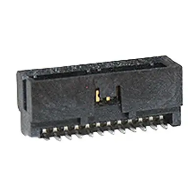 Produktfoto 1 von Molex 200989 Leiterplattenleiste Vertikal, 12-polig / 2-reihig, Raster 1.27 mm Raster Oberfläche, Ummantelt