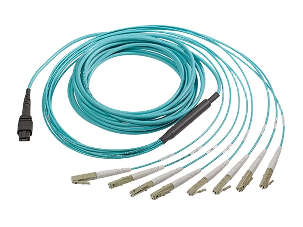 Produktfoto 1 von Molex 106283 LWL-Kabel 10 m Aqua MPT LC