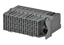 Produktfoto 1 von Molex 170530, 1.35 mm Backplane-Steckverbinder Anschluss, 144-polig Buchse, 9-reihig, gewinkelt 16