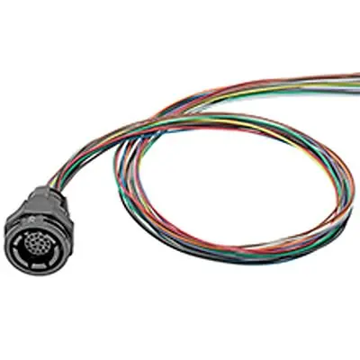 Produktfoto 1 von Molex 172897, 17-polig Sensor-Betätigungselementkabel, Gerade Buchse / Anschlusslitze, Länge 500 mm
