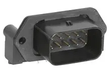 Produktfoto 1 von Molex 19427 Header, Kopfzeile, Stecker, 10-polig, Schwarz / 2-reihig, 18A