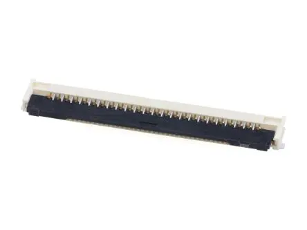Produktfoto 1 von Molex 200528-0231, Oberfläche gewinkelt FPC-Steckverbinder, 23-polig, Raster 1 mm, Kontakt mit Bodenberührung