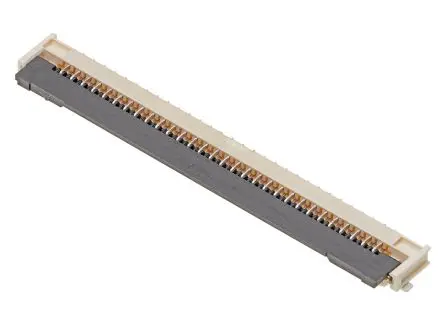 Produktfoto 1 von Molex 200528-0301, Oberfläche gewinkelt FPC-Steckverbinder, 30-polig, Raster 1 mm, Kontakt mit Bodenberührung