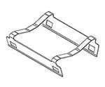 Produktfoto 1 von Molex ZQSFP+ 100003 Steckbarer E/A-Steckverbinder Klemme für TT-Pfadkäfig