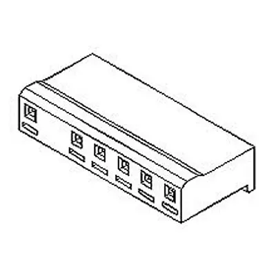 Produktfoto 1 von Molex 5198 Leiterplattenleiste 5.08 mm, 2-polig / 1-reihig