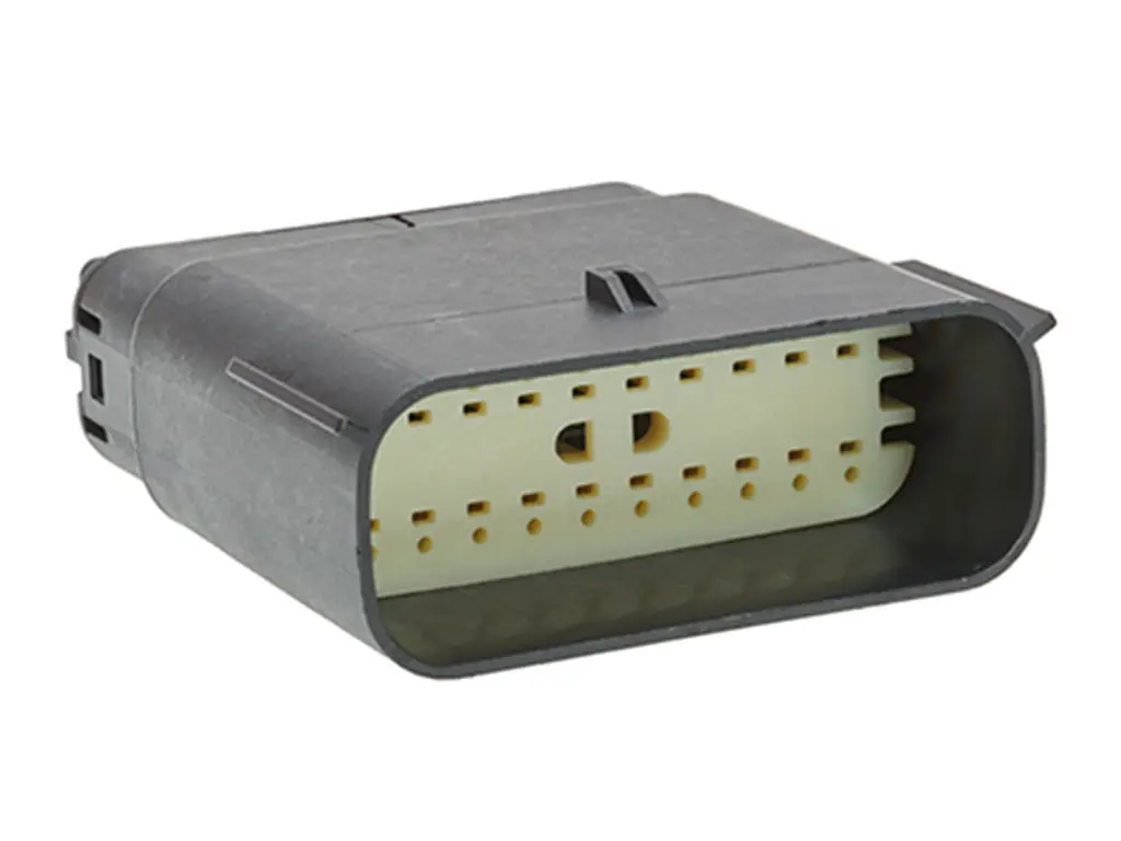 Produktfoto 1 von Molex 33482 Steckverbindergehäuse Gehäuse, Stecker, 20-polig, Schwarz / 2-reihig