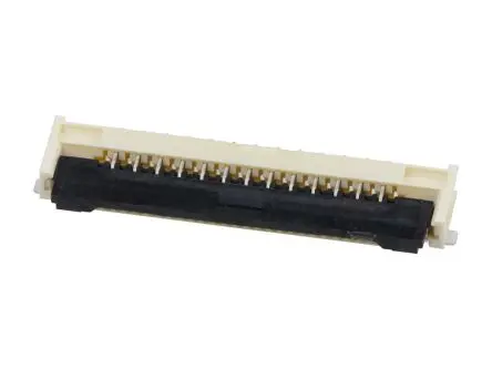 Produktfoto 1 von Molex 200528-0131, Oberfläche gewinkelt FPC-Steckverbinder, 13-polig, Raster 1 mm, Kontakt mit Bodenberührung