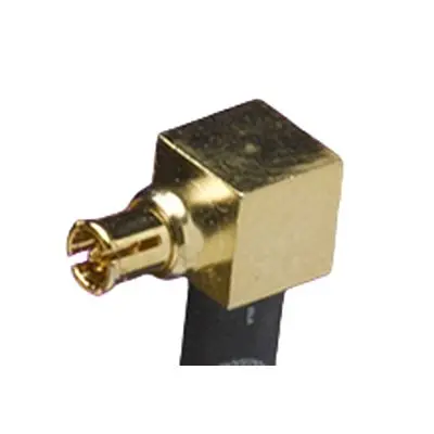 Produktfoto 1 von Molex 73413 Stecker Koaxialsteckverbinder HF, 50 Ω, gewinkelt