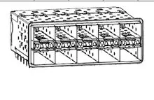 Produktfoto 1 von Molex 76093 Steckbarer E/A-Steckverbinder SFP+ Buchse, 10-fach 200-polig