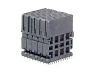 Molex 170390, 1.9 mm Backplane-Steckverbinder Anschluss, 120-polig Buchse, 12-reihig, Vertikal 10