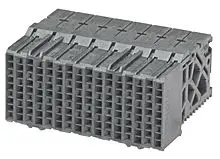Produktfoto 1 von Molex 170530, 1.35 mm Backplane-Steckverbinder Anschluss, 144-polig Buchse, 9-reihig, gewinkelt 16