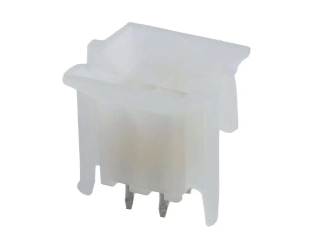 Produktfoto 1 von Molex 42440 Stift für Leiterplatten-Stiftleiste Vertikal, 4-polig / 2-reihig, Raster 4.2mm, Ummantelt