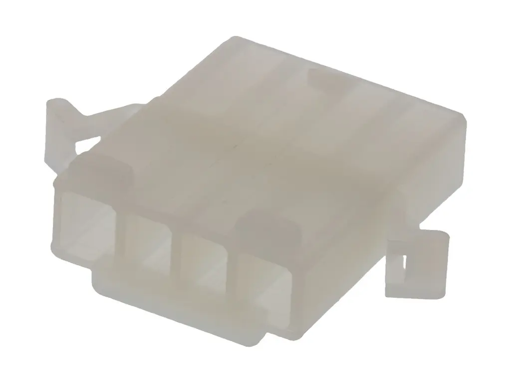 Produktfoto 1 von Molex 5025 Stecker Gehäuse und Stecker 4.8 mm, 4-polig / 1-reihig Gerade