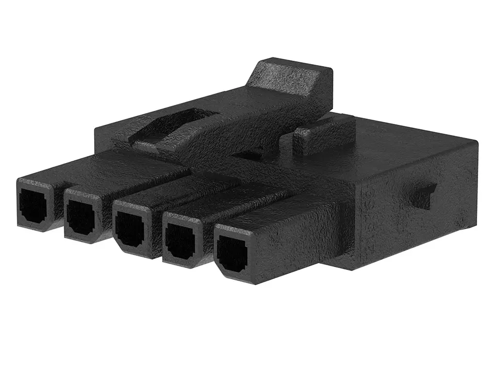 Produktfoto 1 von Molex 215759 Buchse Steckverbindergehäuse 3 mm, 5-polig / 1-reihig Gerade