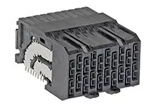 Produktfoto 1 von Molex 171750, 1.9 mm Backplane-Steckverbinder Anschluss, 40-polig Buchse, 4-reihig, gewinkelt 10