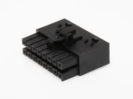Produktfoto 1 von Molex 172258 Buchse Steckverbindergehäuse 3.5 mm, 16-polig / 2-reihig Gerade