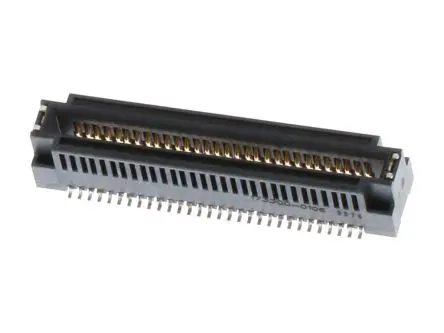 Produktfoto 1 von Molex Serie 1733 Kantensteckverbinder Buchse, 0.8 mm, 60-polig, Vertikal, Kante SMD